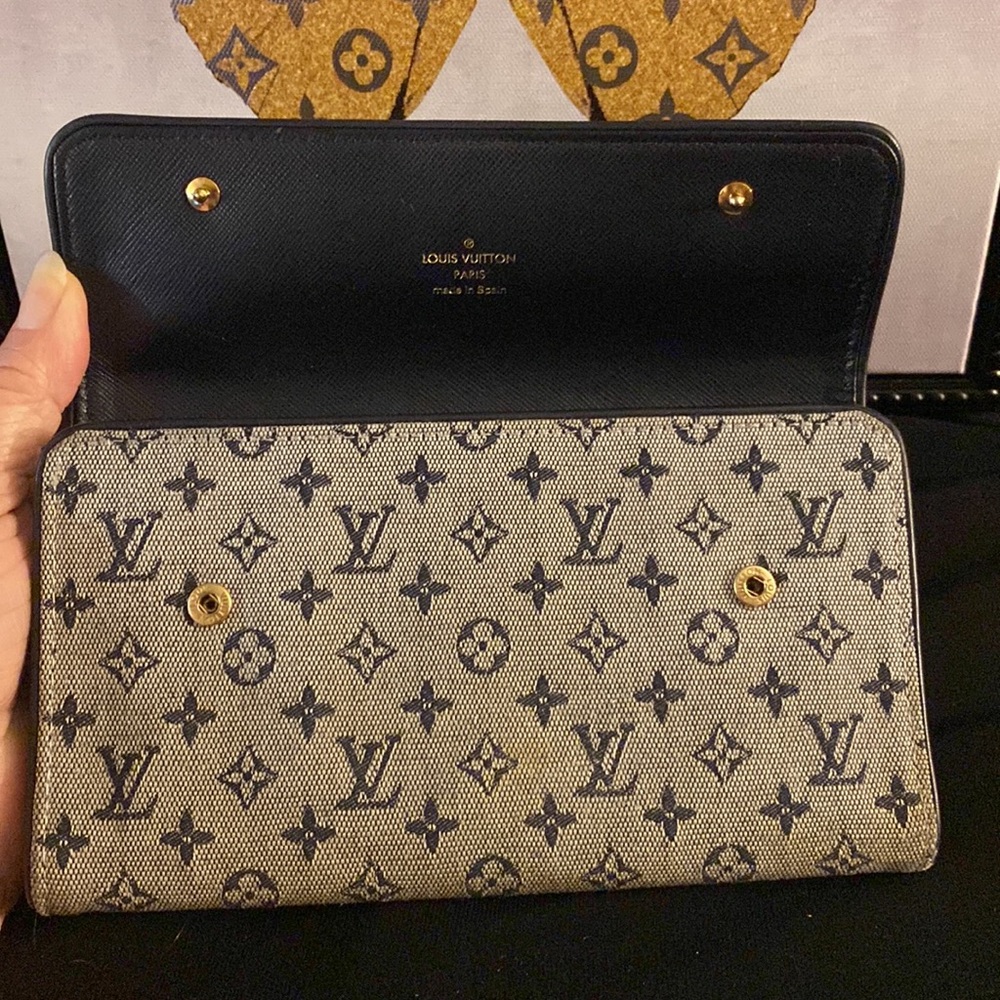 Louis Vuitton Monogram Mini Lin Wallet - Picture 7 of 15